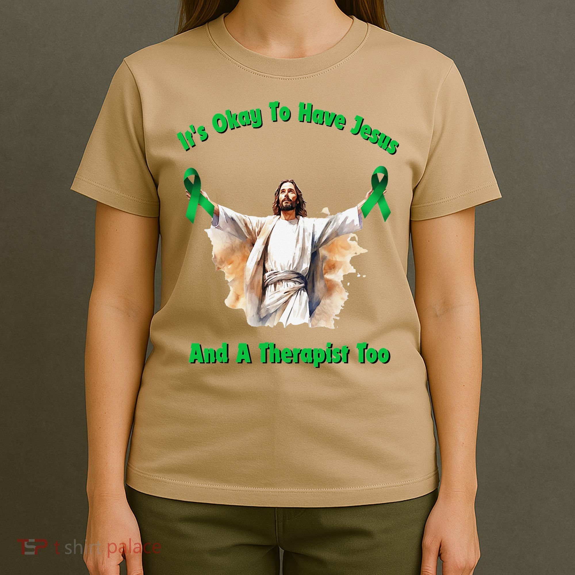 Its Ok To Have Jesus And A Therapist Too T-Shirt