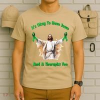 Its Ok To Have Jesus And A Therapist Too T-Shirt thumb 6