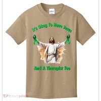 Its Ok To Have Jesus And A Therapist Too Kids T-Shirt thumb 0