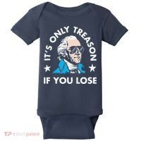 ItS Only Treason If You Lose Baby Bodysuit thumb 0