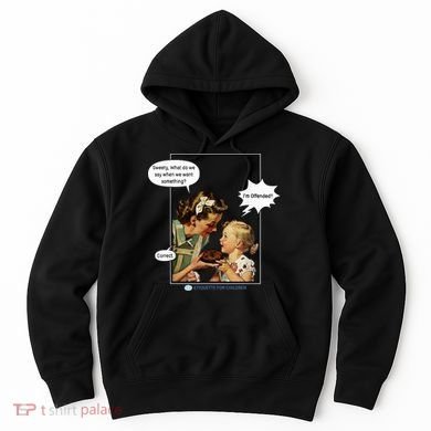 I'm Offended Vintage Comic Woke Hoodie