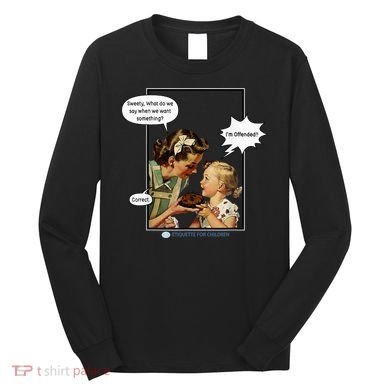 I'm Offended Vintage Comic Woke Long Sleeve Shirt