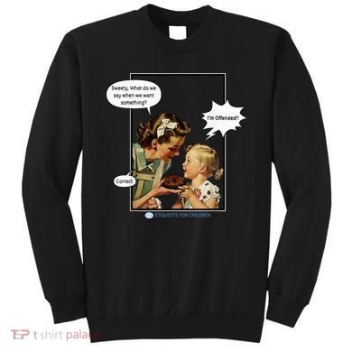I'm Offended Vintage Comic Woke Sweatshirt