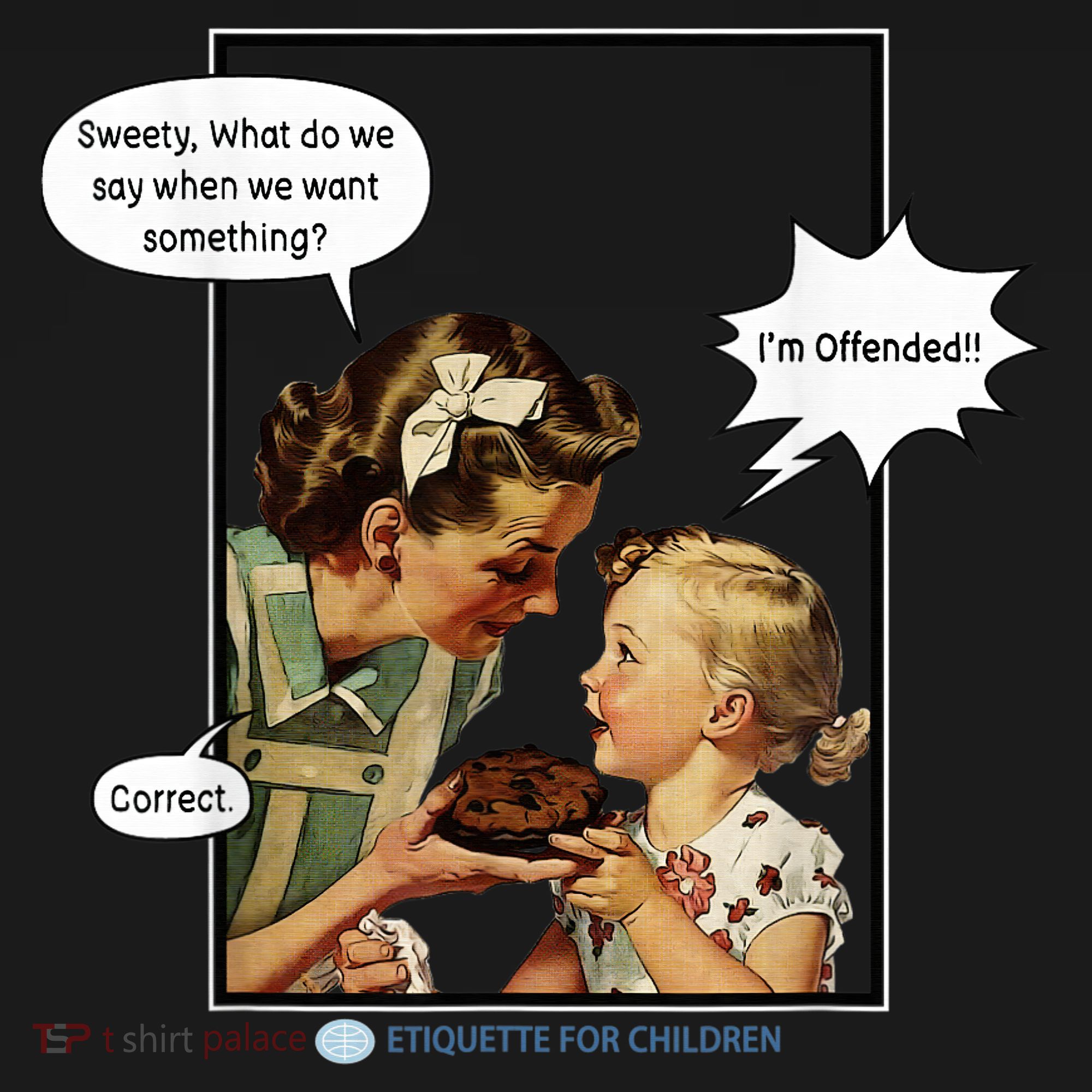 I'm Offended Vintage Comic Woke T-Shirt
