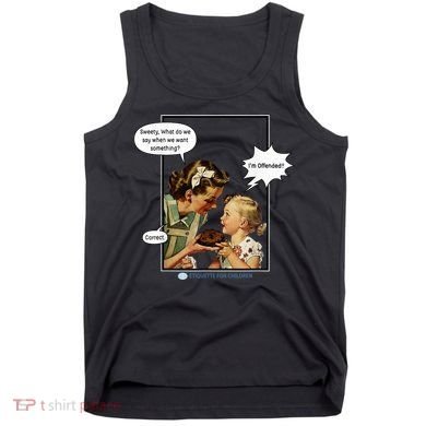 I'm Offended Vintage Comic Woke Tank Top