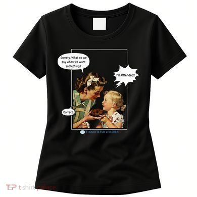 I'm Offended Vintage Comic Woke Women's T-Shirt