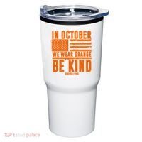 In October We Wear Orange Be Kind End Bullying Tumbler thumb 0