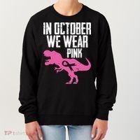 In October We Wear Pink Breast Cancer Awareness Women's Sweatshirt thumb 0