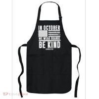 In October We Wear Orange Be Kind End Bullying Usa Flag Unity Day Apron thumb 0