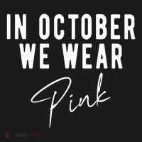 In October We Wear Pink Breast Cancer Awareness Visor thumb 3