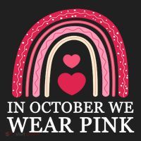 In October We Wear Pink Breast Cancer Rainbow Women's Sweatshirt thumb 2