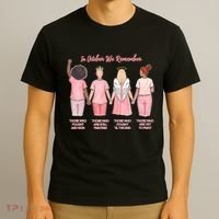 In October We Remember Those Who Fought And Won T-Shirt thumb 3
