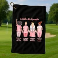 In October We Remember Those Who Fought And Won Golf Towel thumb 1
