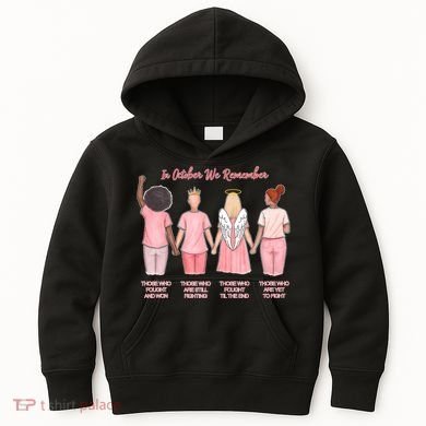 In October We Remember Those Who Fought And Won Kids Hoodie