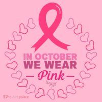 In October We Wear Pink Breast Cancer Awareness Cancer Survivor Long Sleeve Shirt thumb 2