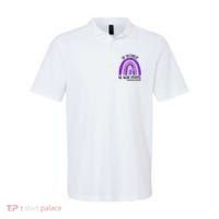 In October We Wear Purple Rainbow End Domestic Violence Polo thumb 0