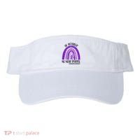 In October We Wear Purple Rainbow End Domestic Violence Visor thumb 0