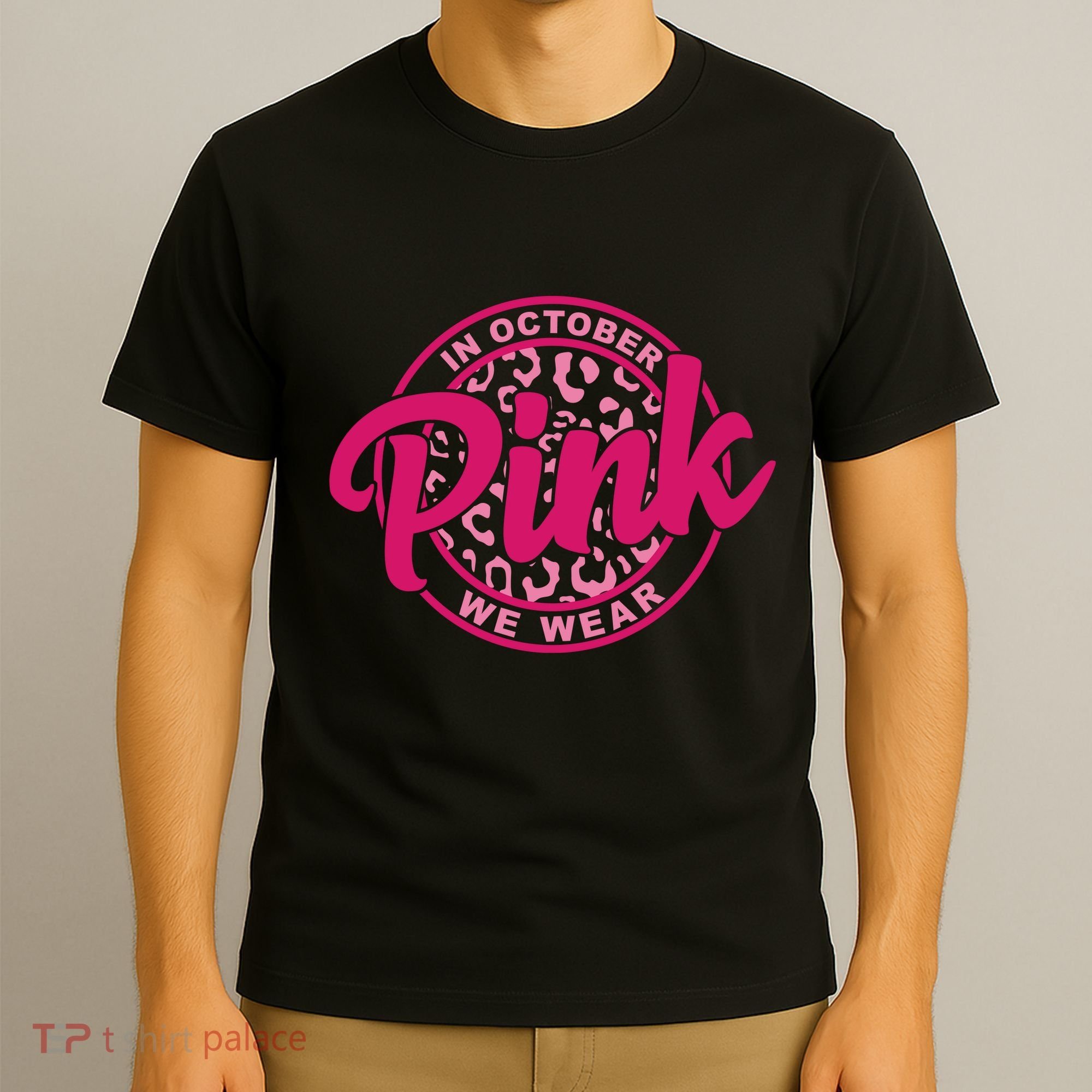In October We Wear Pink T-Shirt