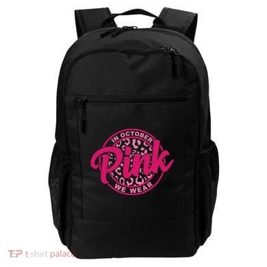 In October We Wear Pink Backpack