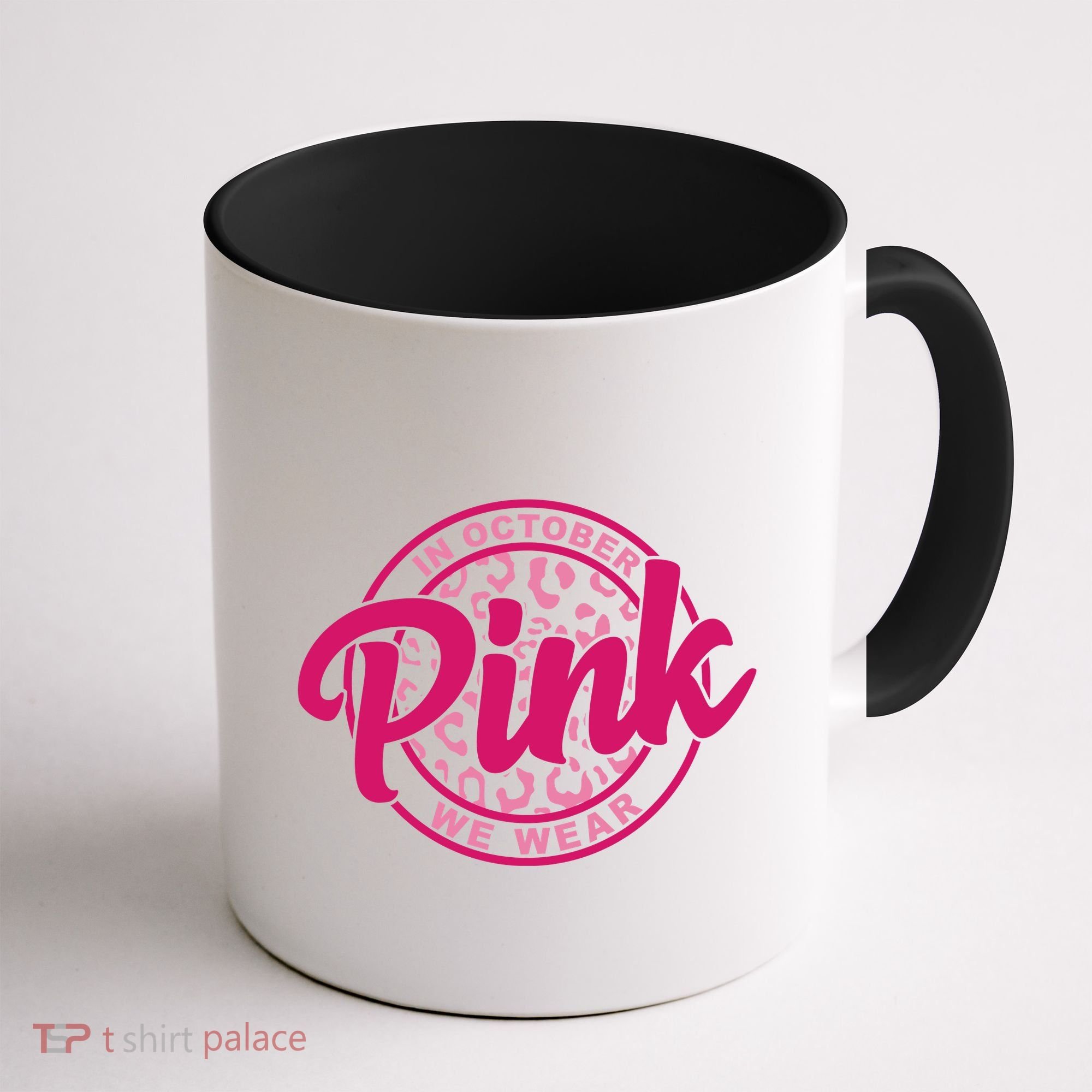 In October We Wear Pink Coffee Mug