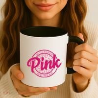 In October We Wear Pink Coffee Mug thumb 3