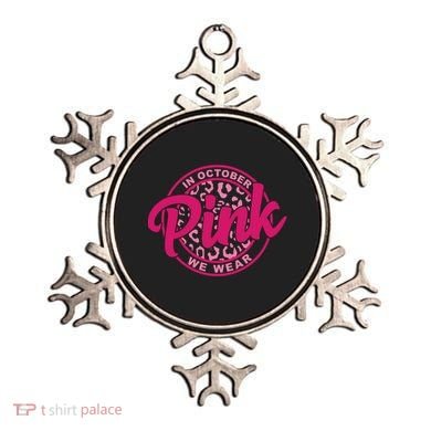 In October We Wear Pink Ornament