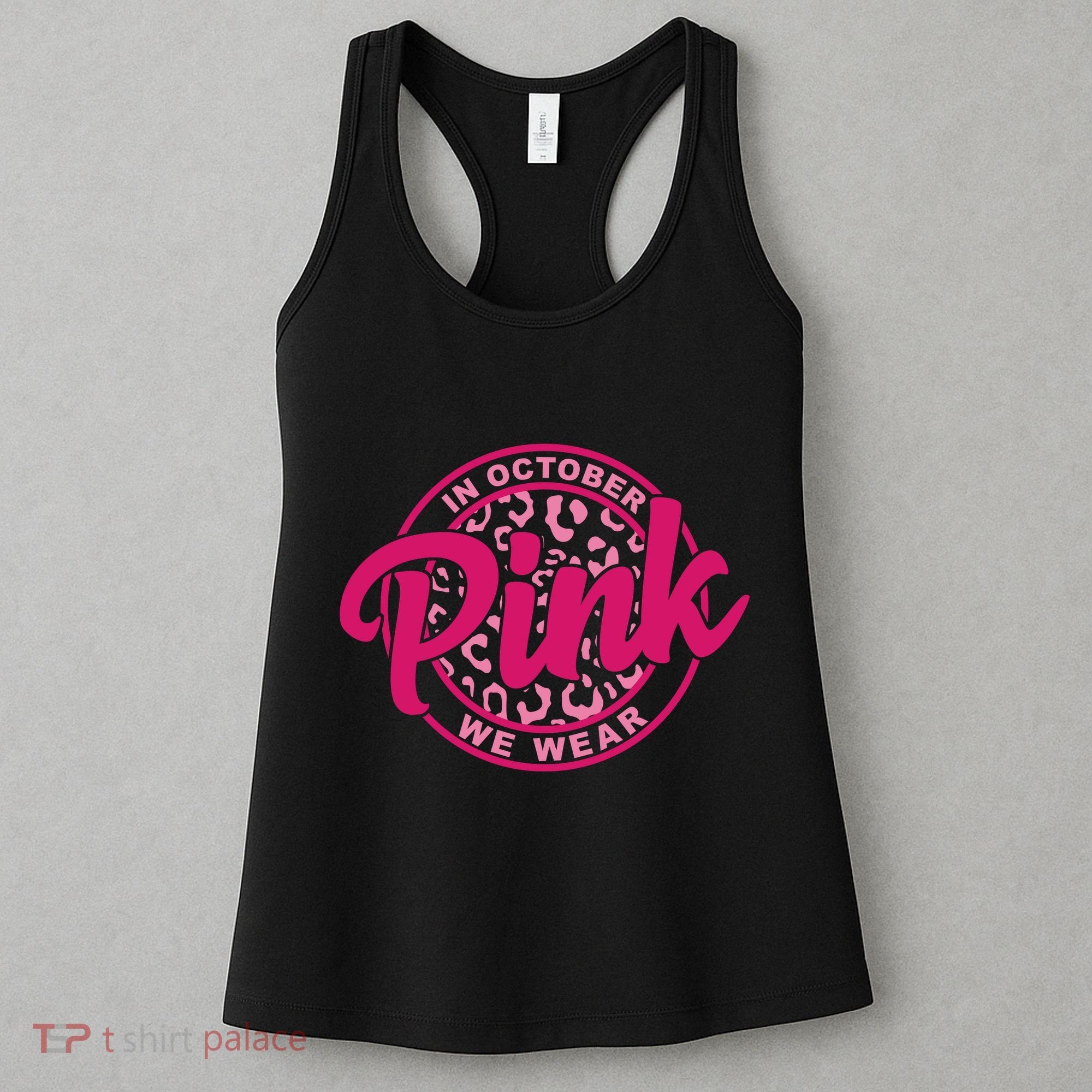 In October We Wear Pink Women's Tank Top