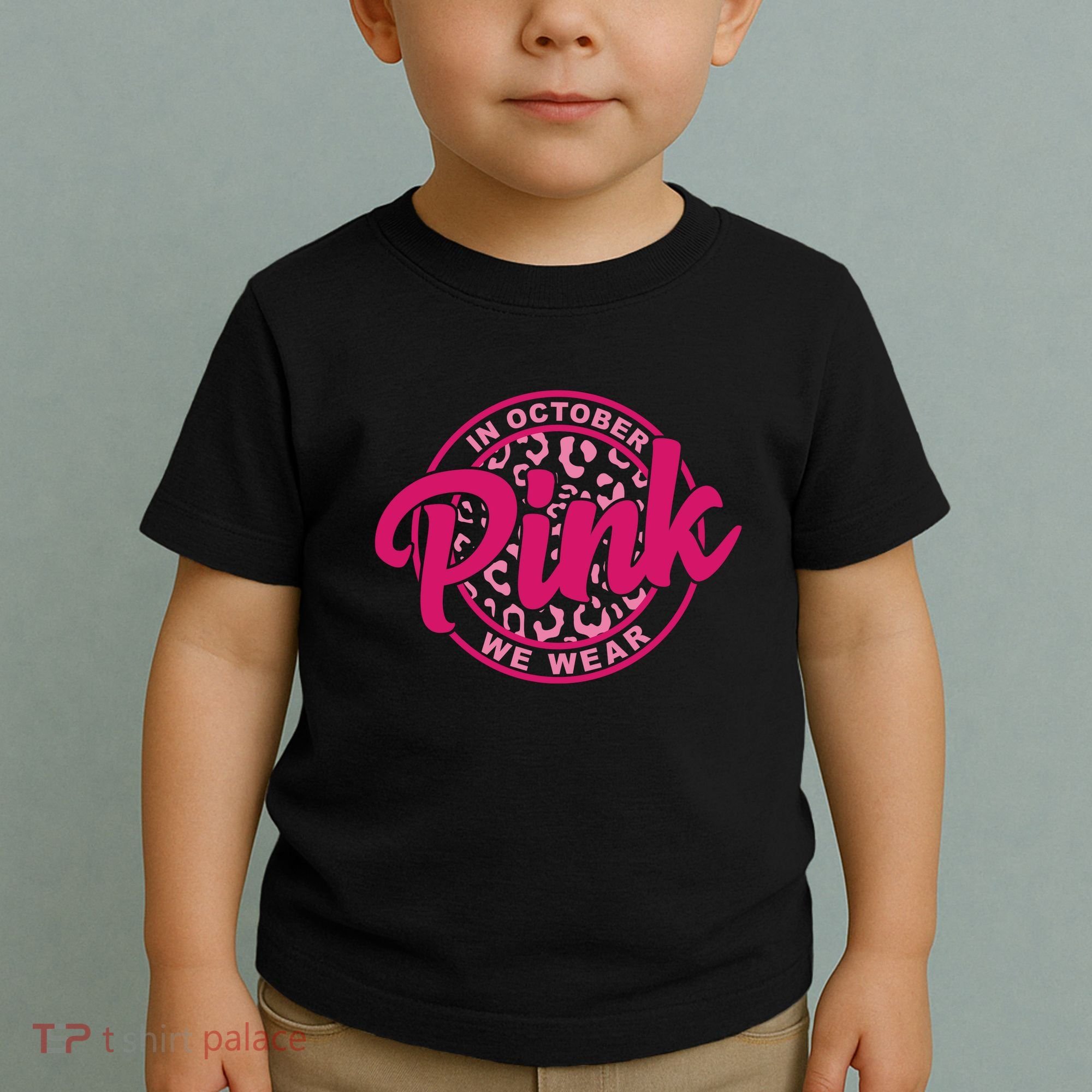 In October We Wear Pink Toddler T-Shirt