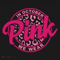 In October We Wear Pink Kids T-Shirt thumb 4