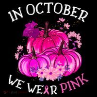 In October We Wear Breast Cancer Awareness October Gift Coffee Mug thumb 5