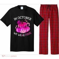 In October We Wear Breast Cancer Awareness October Gift Pajama Set thumb 0