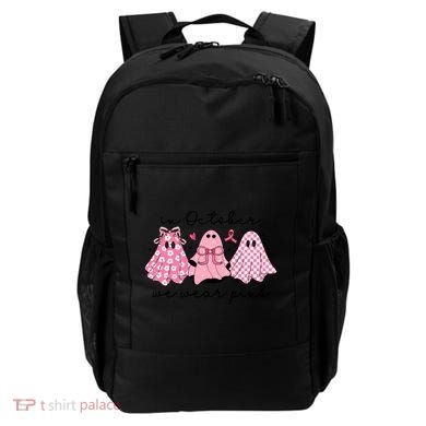 In October We Wear Cute Ghost S Cute Gift Backpack