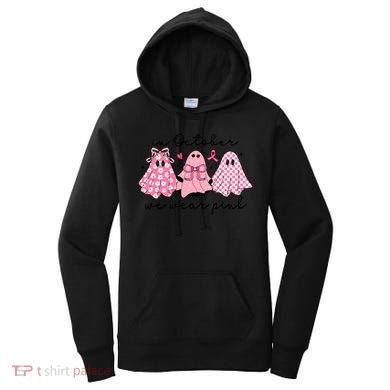 In October We Wear Cute Ghost S Cute Gift Women's Hoodie