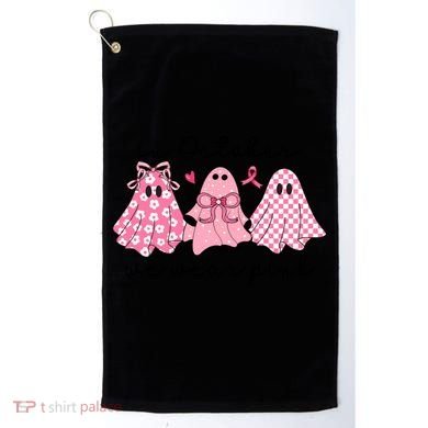 In October We Wear Cute Ghost S Cute Gift Golf Towel