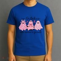 In October We Wear Cute Ghost S Cute Gift T-Shirt thumb 3