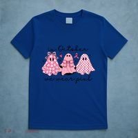 In October We Wear Cute Ghost S Cute Gift T-Shirt thumb 5