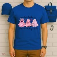 In October We Wear Cute Ghost S Cute Gift T-Shirt thumb 6