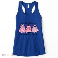 In October We Wear Cute Ghost S Cute Gift Women's Tank Top thumb 0