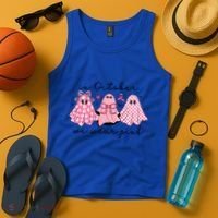 In October We Wear Cute Ghost S Cute Gift Tank Top thumb 4