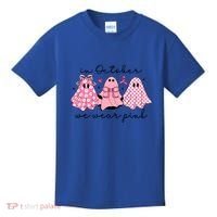 In October We Wear Cute Ghost S Cute Gift Kids T-Shirt thumb 0