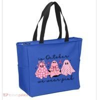 In October We Wear Cute Ghost S Cute Gift Tote Bag thumb 2