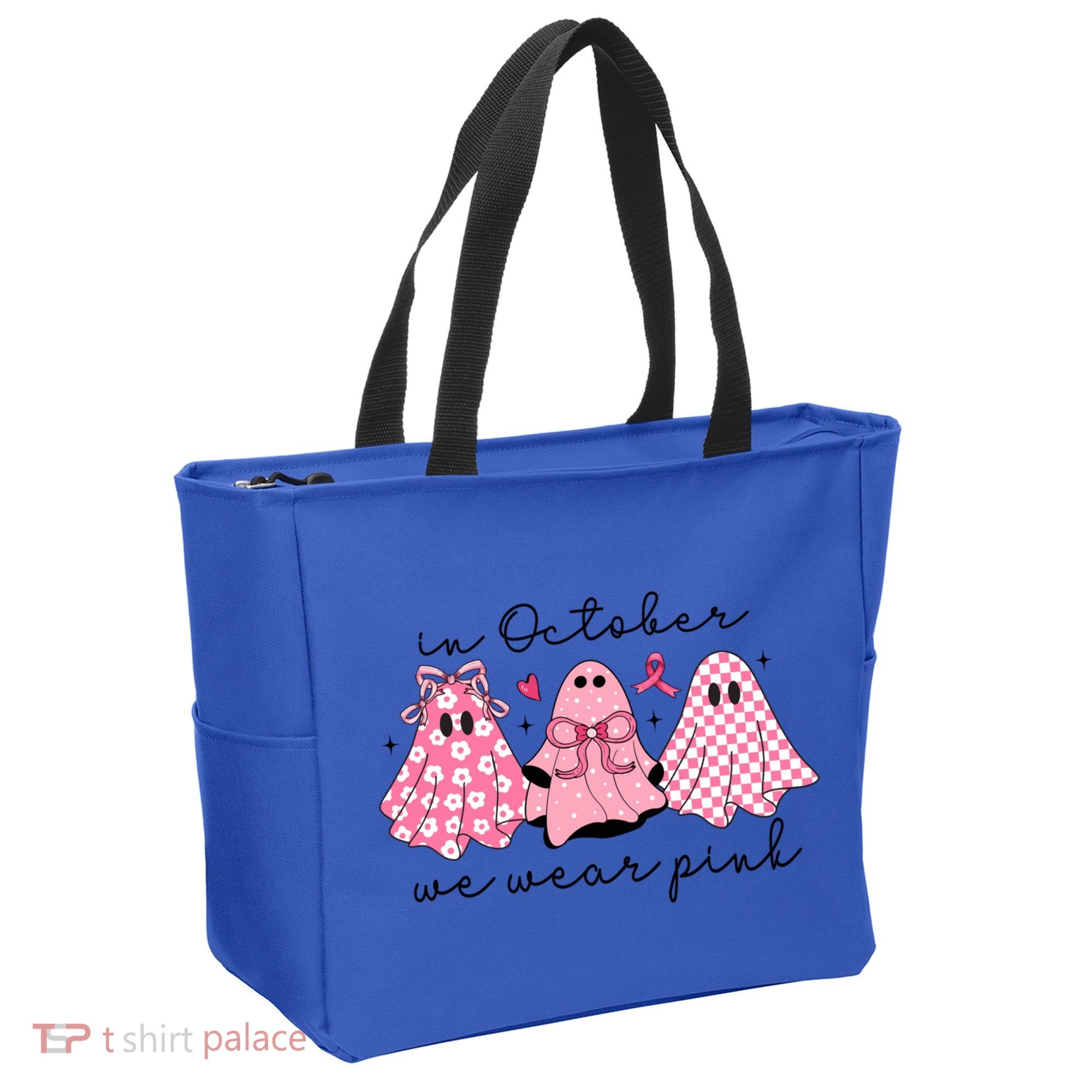 In October We Wear Cute Ghost S Cute Gift Tote Bag