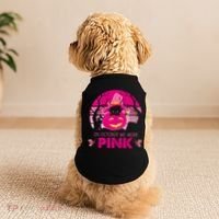 In October We Wear Pink Jack O Lantern Witch Cat Doggie Tank thumb 2