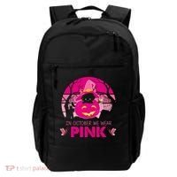 In October We Wear Pink Jack O Lantern Witch Cat Backpack thumb 0