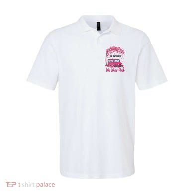 In October We Wear Pink Mail Carrier Postal Workers Polo