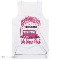 In October We Wear Pink Mail Carrier Postal Workers Tank Top thumb 0