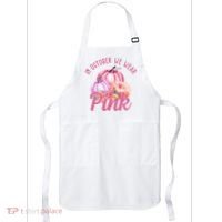 In October We Wear Pink Pumpkin Patch Breast Cancer Apron thumb 0