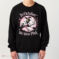 In October We Wear Halloween Party Great Gift Women's Sweatshirt thumb 0