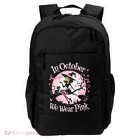 In October We Wear Halloween Party Great Gift Backpack thumb 0