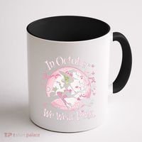 In October We Wear Halloween Party Great Gift Coffee Mug thumb 1